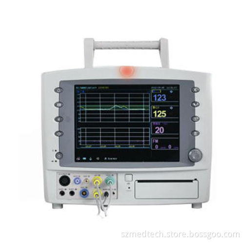 Fetal Maternal Monitor with Adjustable Color of Interface